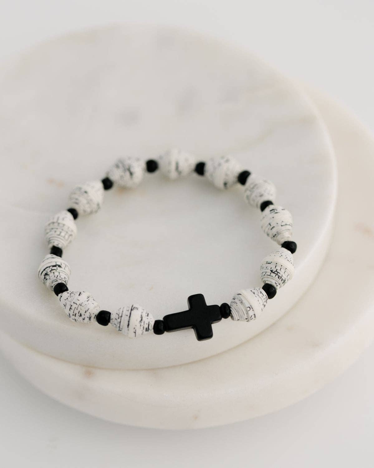 Ruth Hymnal Bracelet: Black