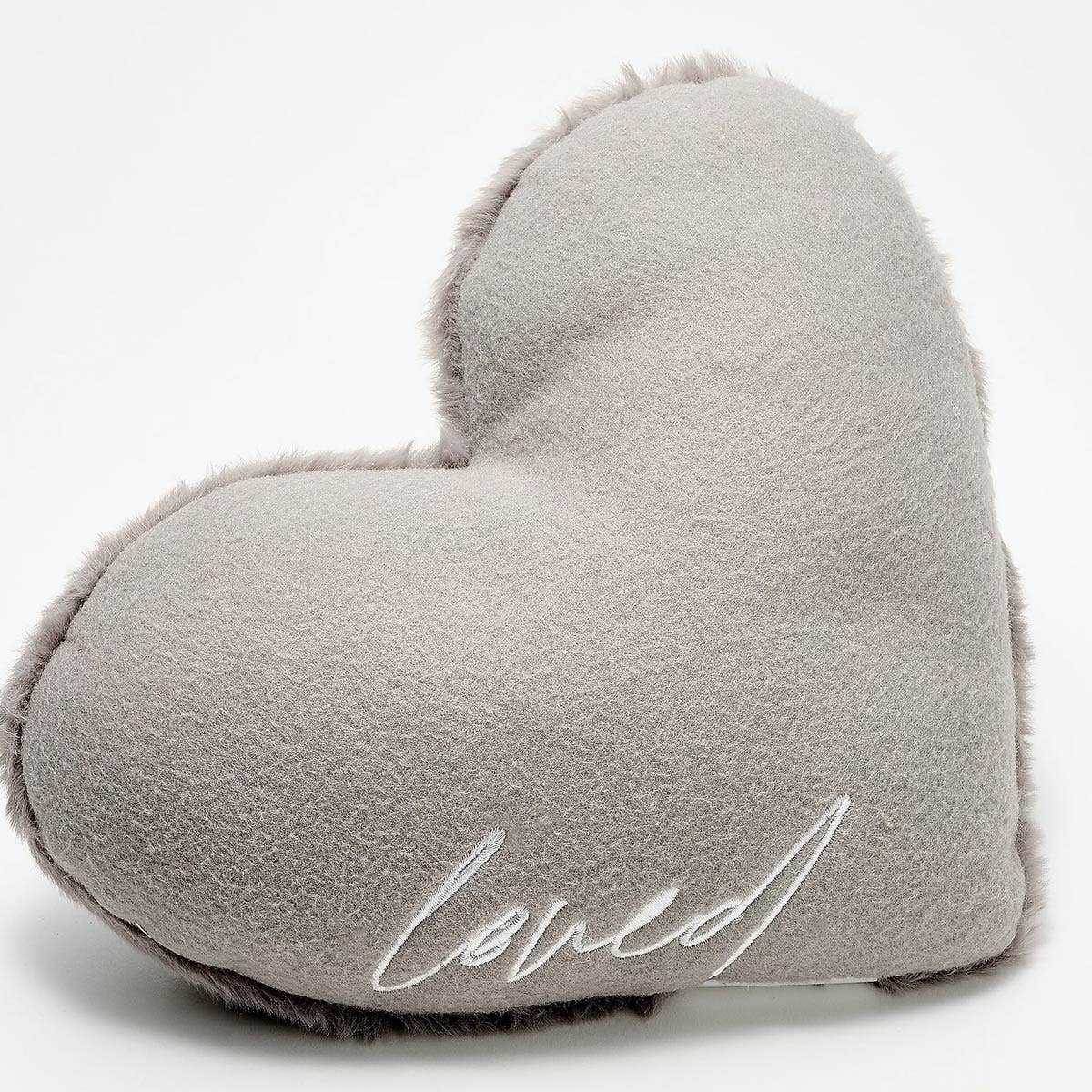 Huggable Weighted Prayer Pillow: Gray Cross