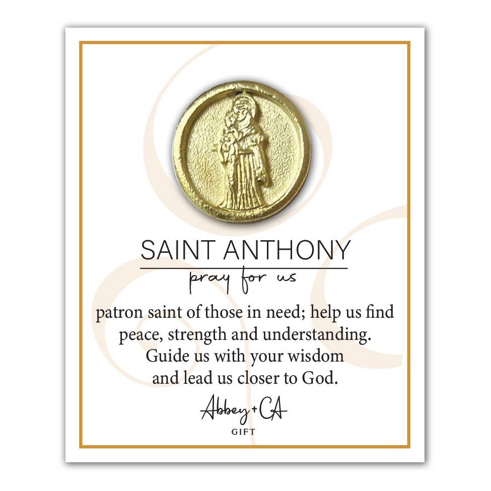 Saints Lapel Pins (Our Lady of the Miraculous Medal, Our Lady of Guadalupe, St Peregrine, St Patrick, St Michael, St Jude, St Christopher, St Anthony)