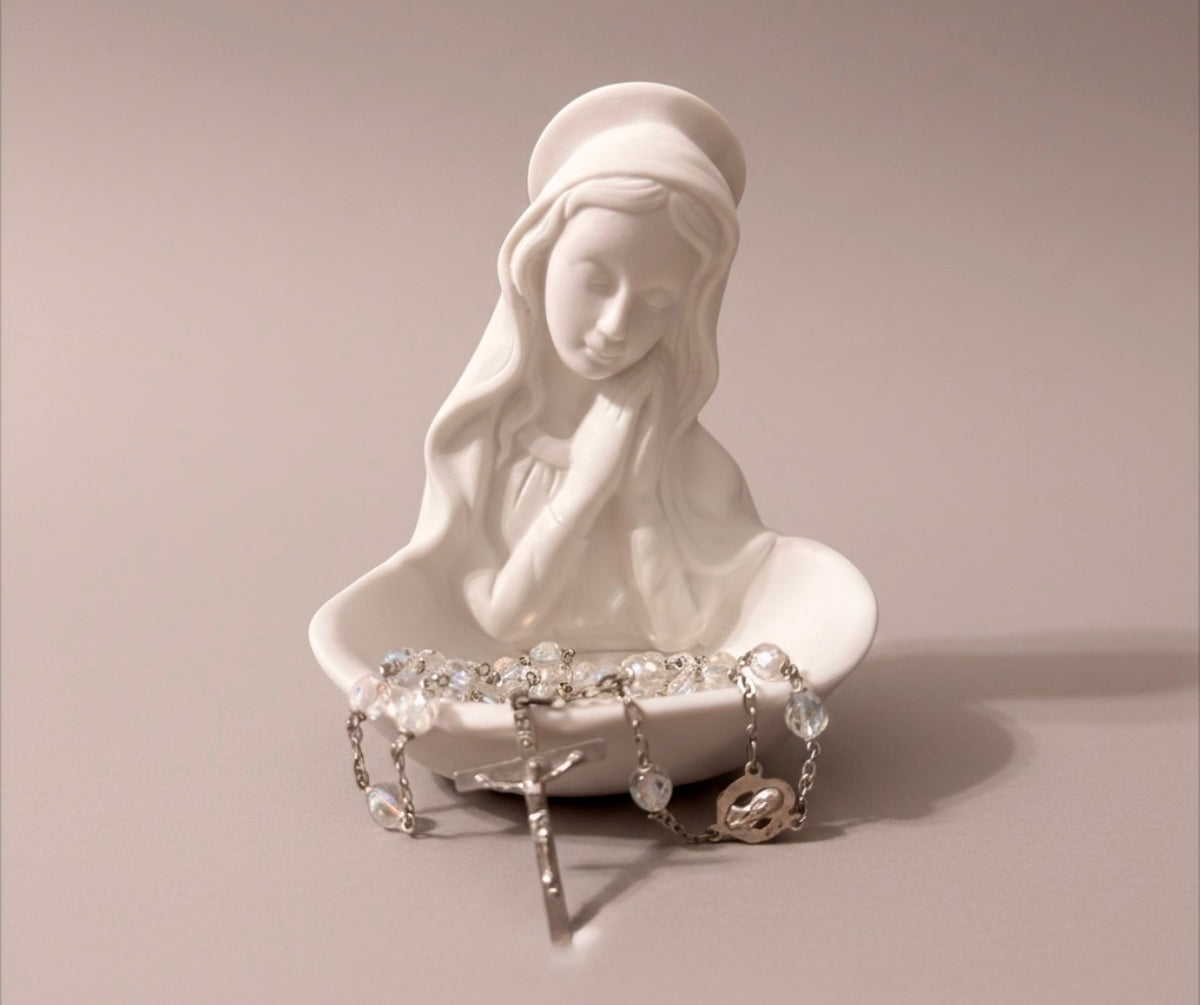 Madonna Rosary Holder