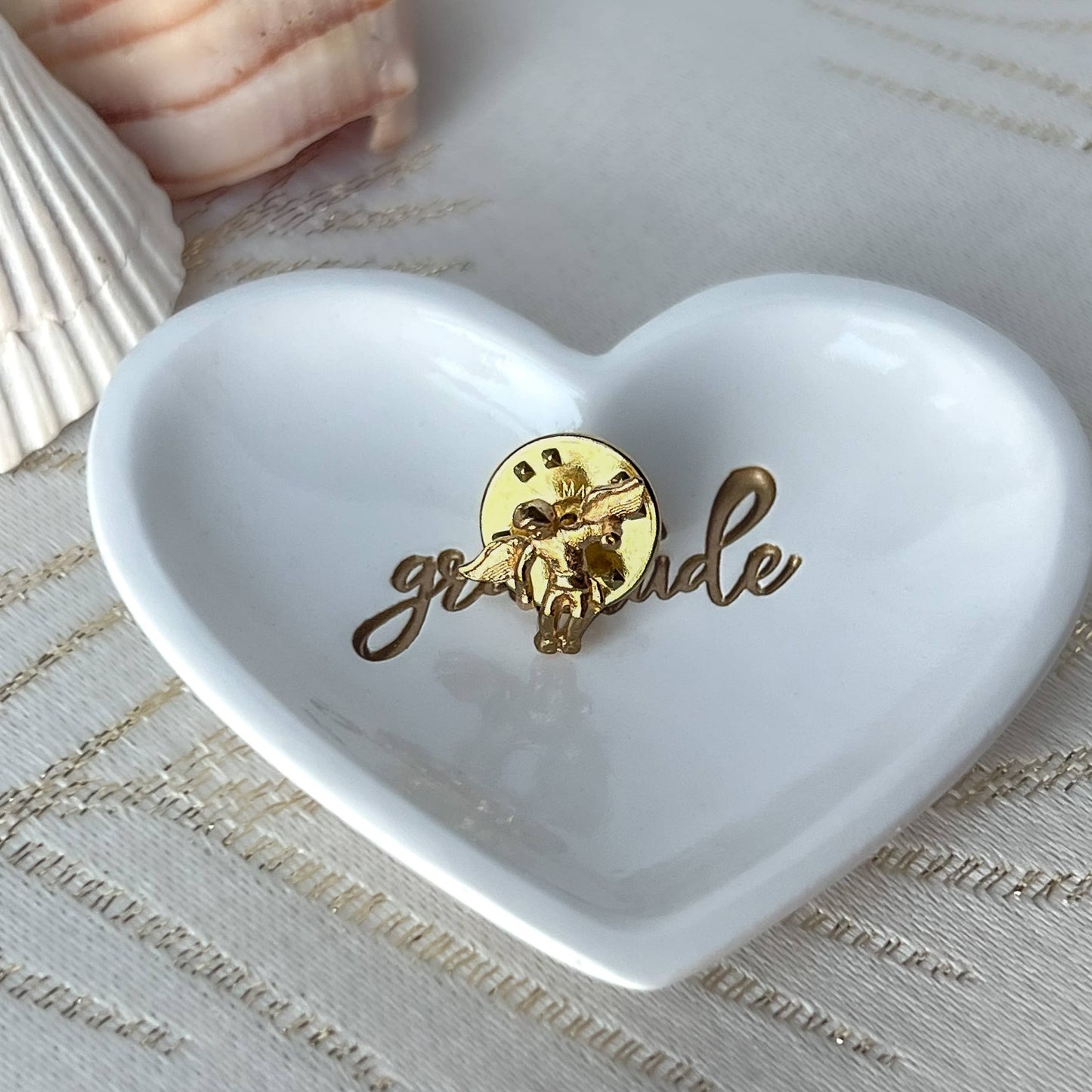 Angel on My Shoulder Lapel Pin