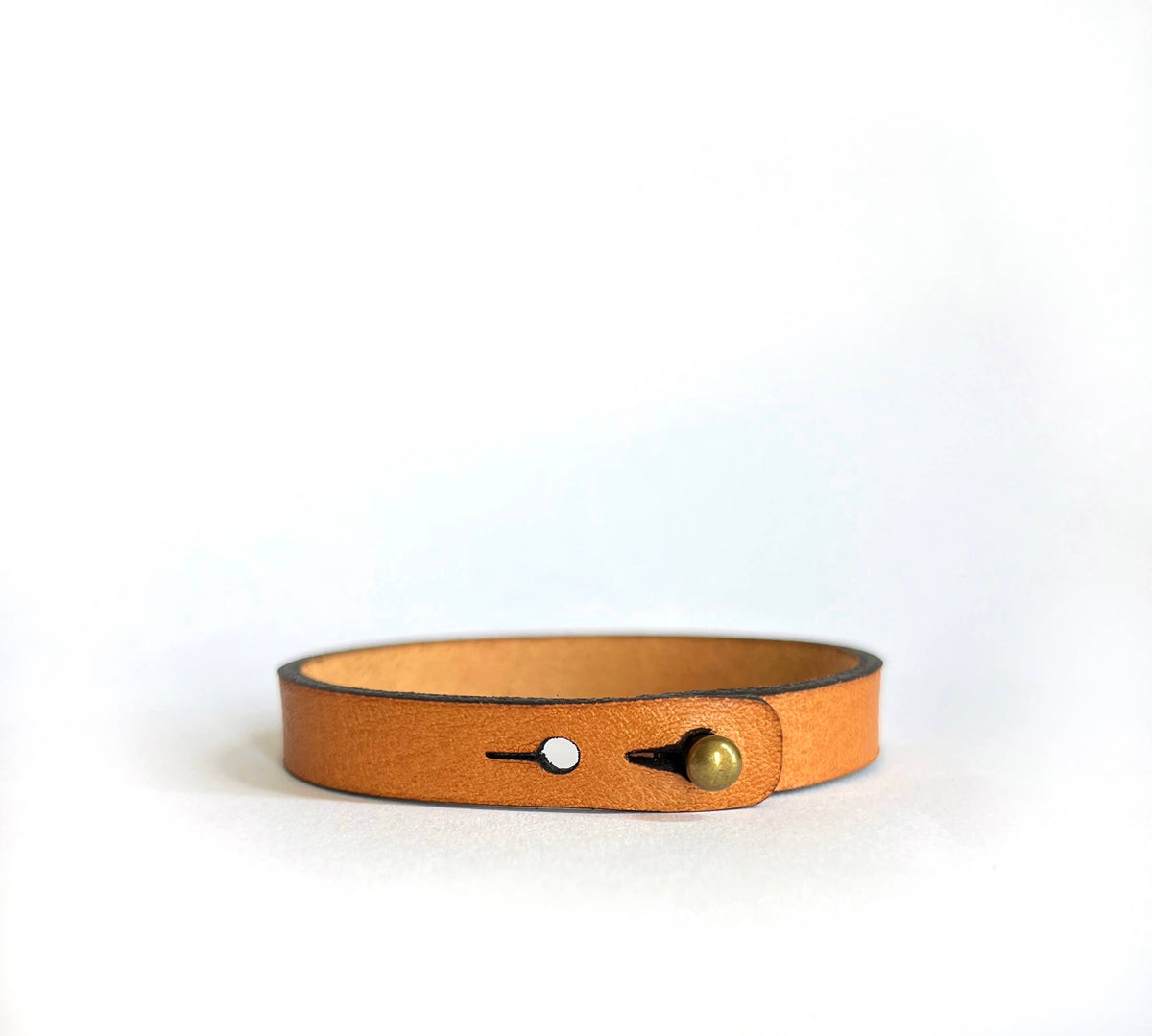 "Never Quit" Real Leather Bracelet