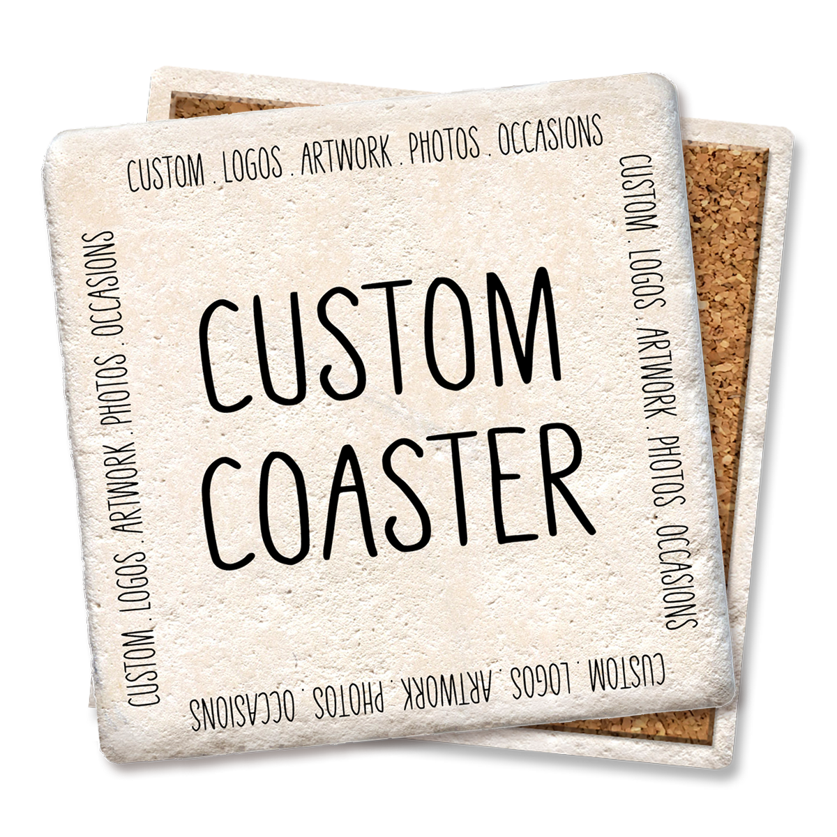 Custom Coaster Create Your Own: Ceramic
