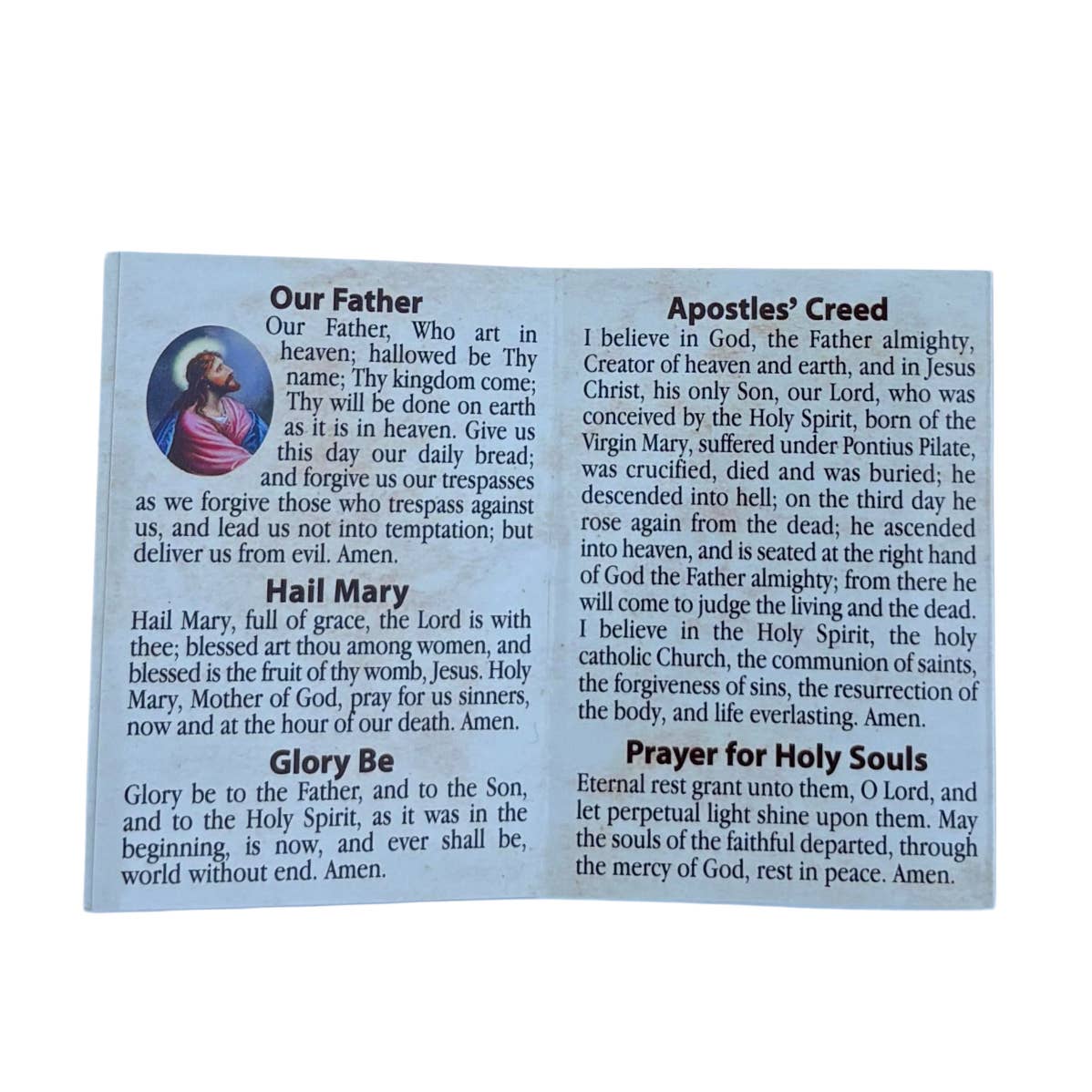 Pocket Daily Prayer Card