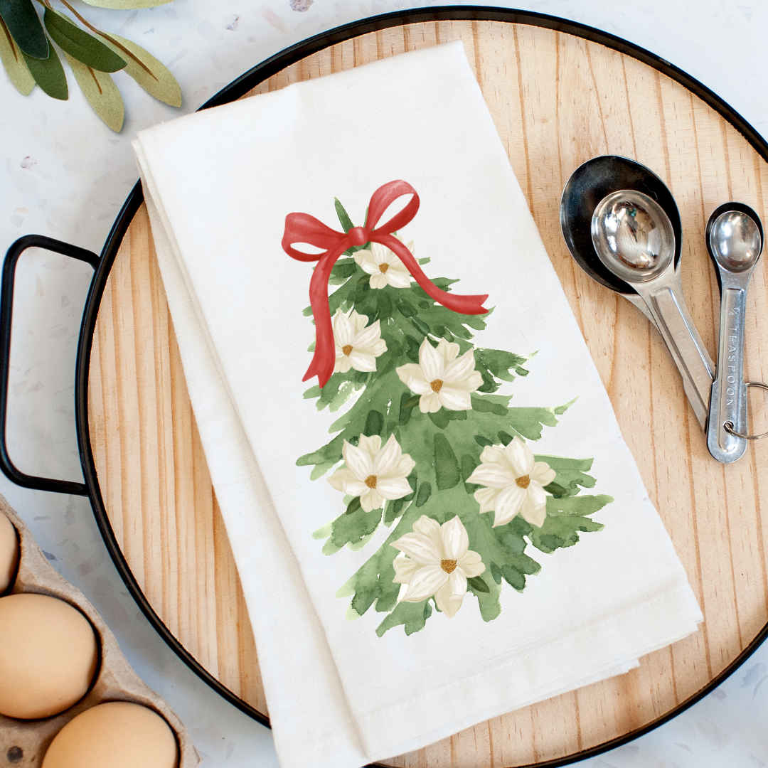 Magnolia Tree Kitchen Towel