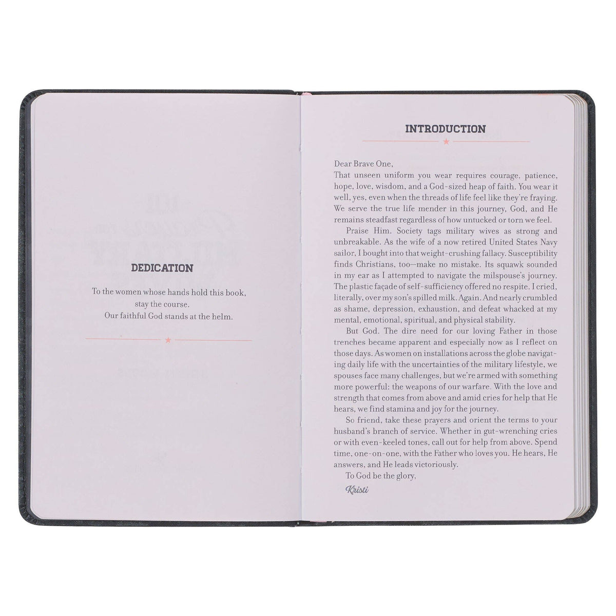 Gift Book 101 Prayers for Military Wives Faux Leather