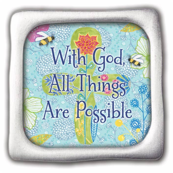 Multiple Blessings Magnets by Caroline Simas: Serenity