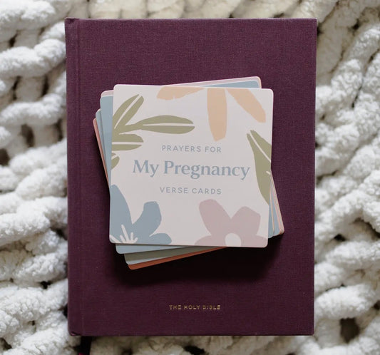 Prayers For My Pregnancy Verse Card Set