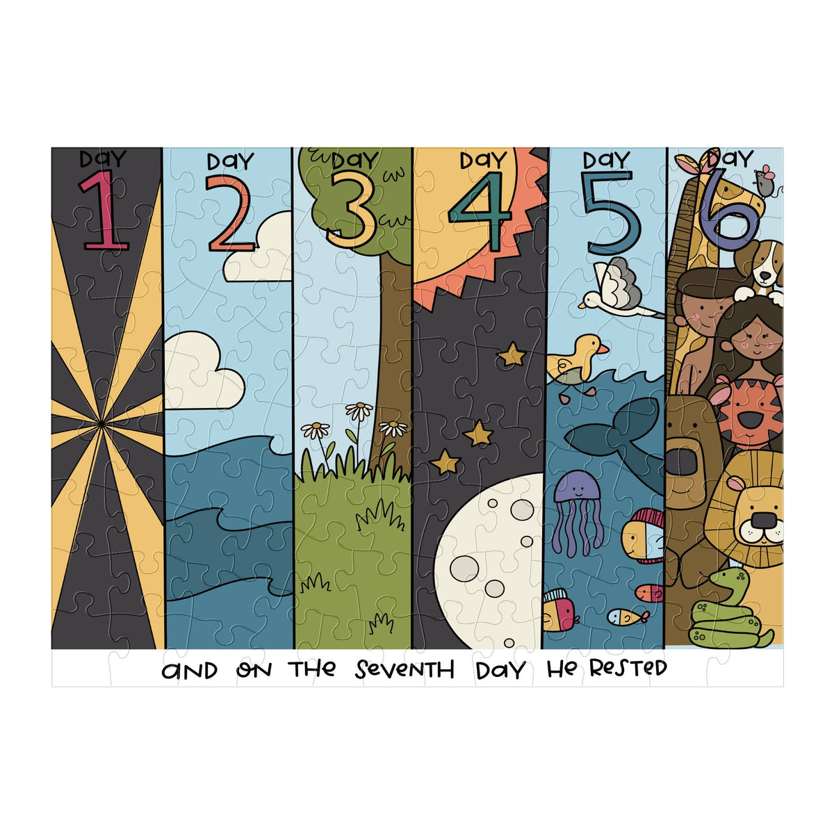 Bible Story Puzzles: Noah's Ark