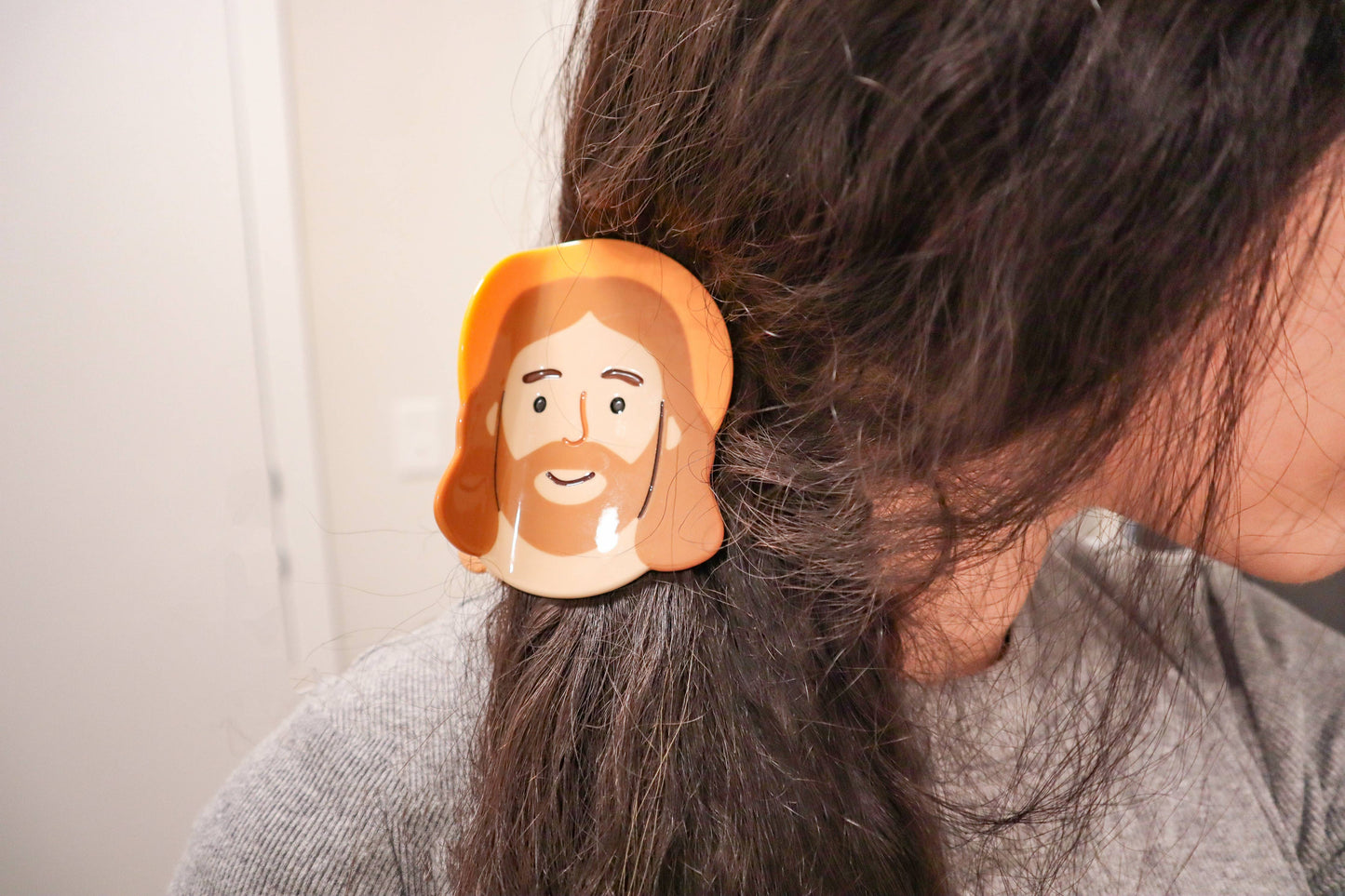 Holy Hair Clip (Jesus, Blessed Mother and Our Lady of Guadalupe)