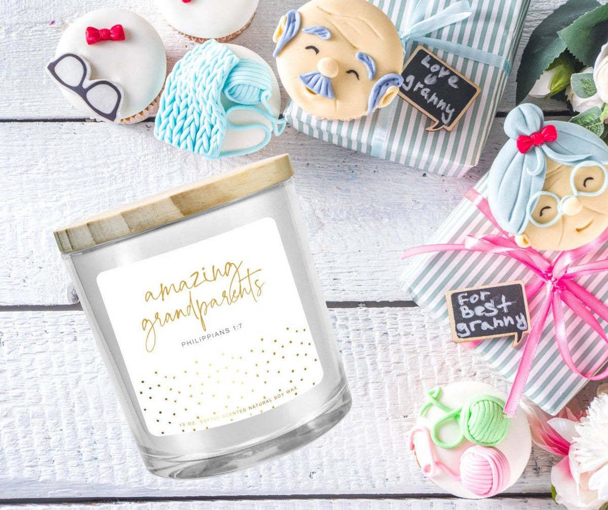Amazing Grandparents Candle