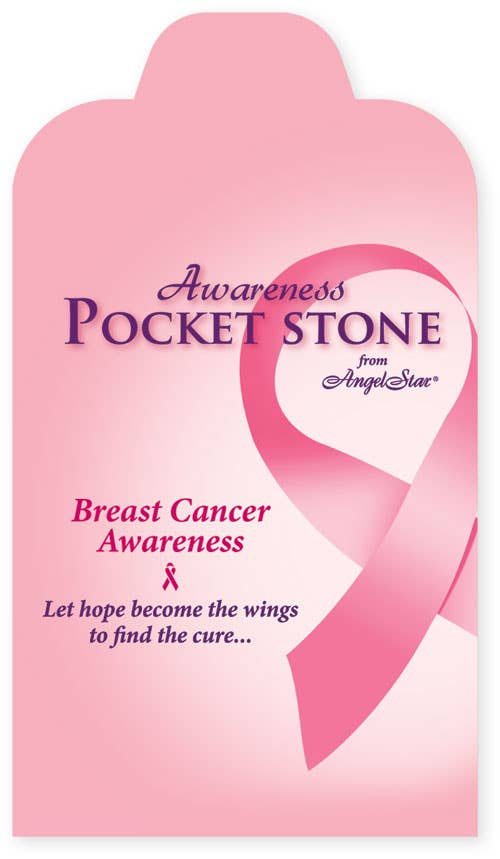 Pink Ribbon (Breast Cancer) Stone