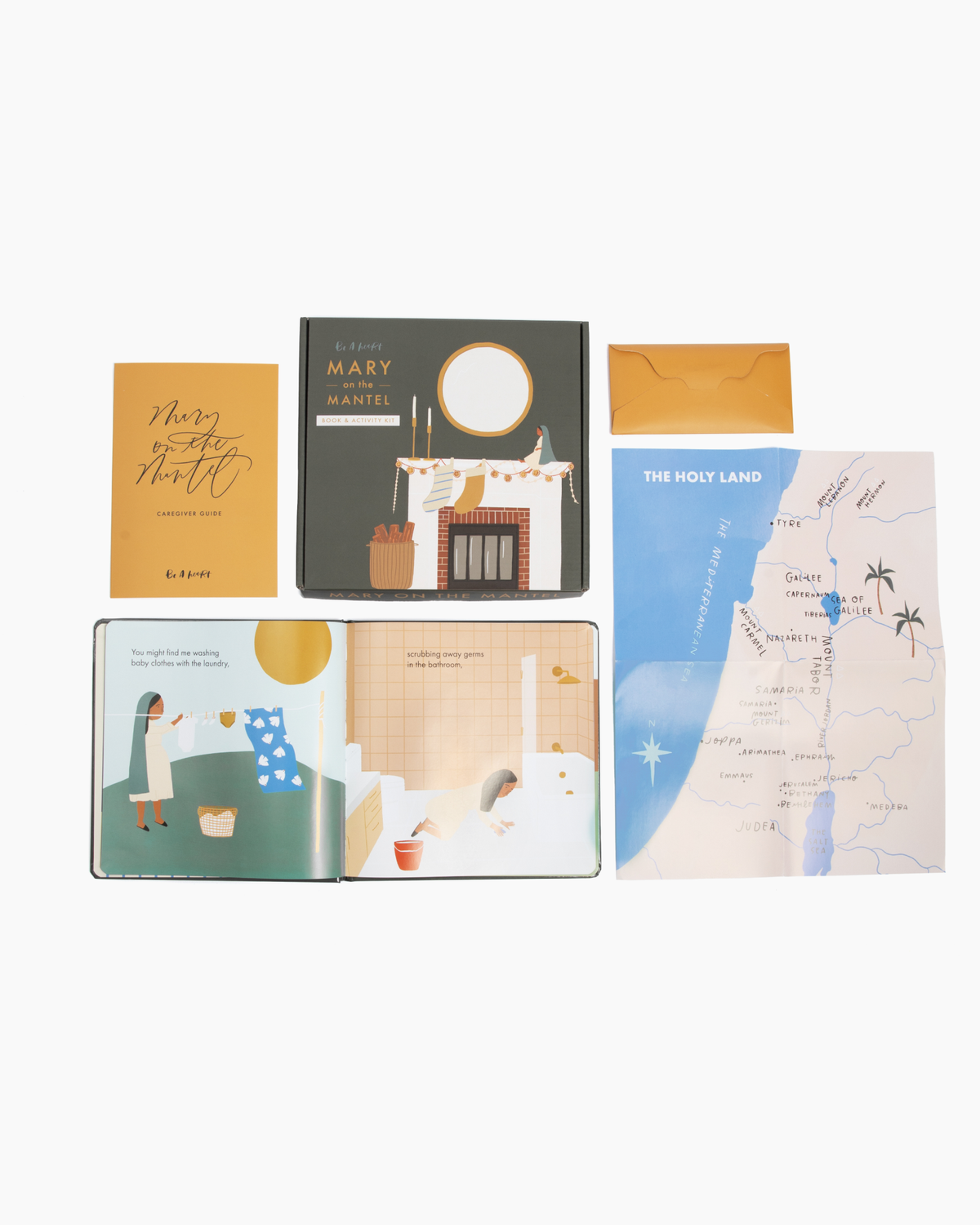 Mary on the Mantel® Book & Activity Kit: Physical Kit (In Stock and Pre Order Available)