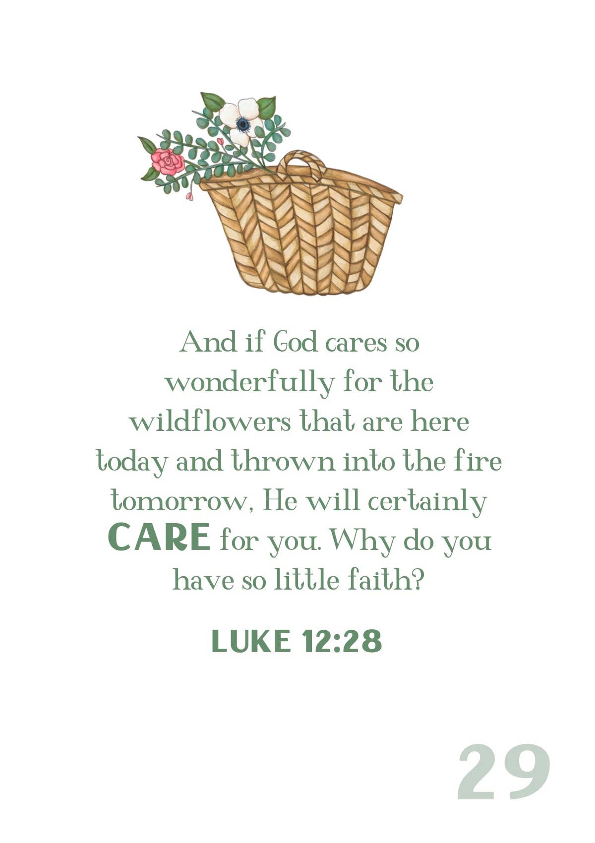 Scripture Seeds | Lenten Bible Verse Card Set