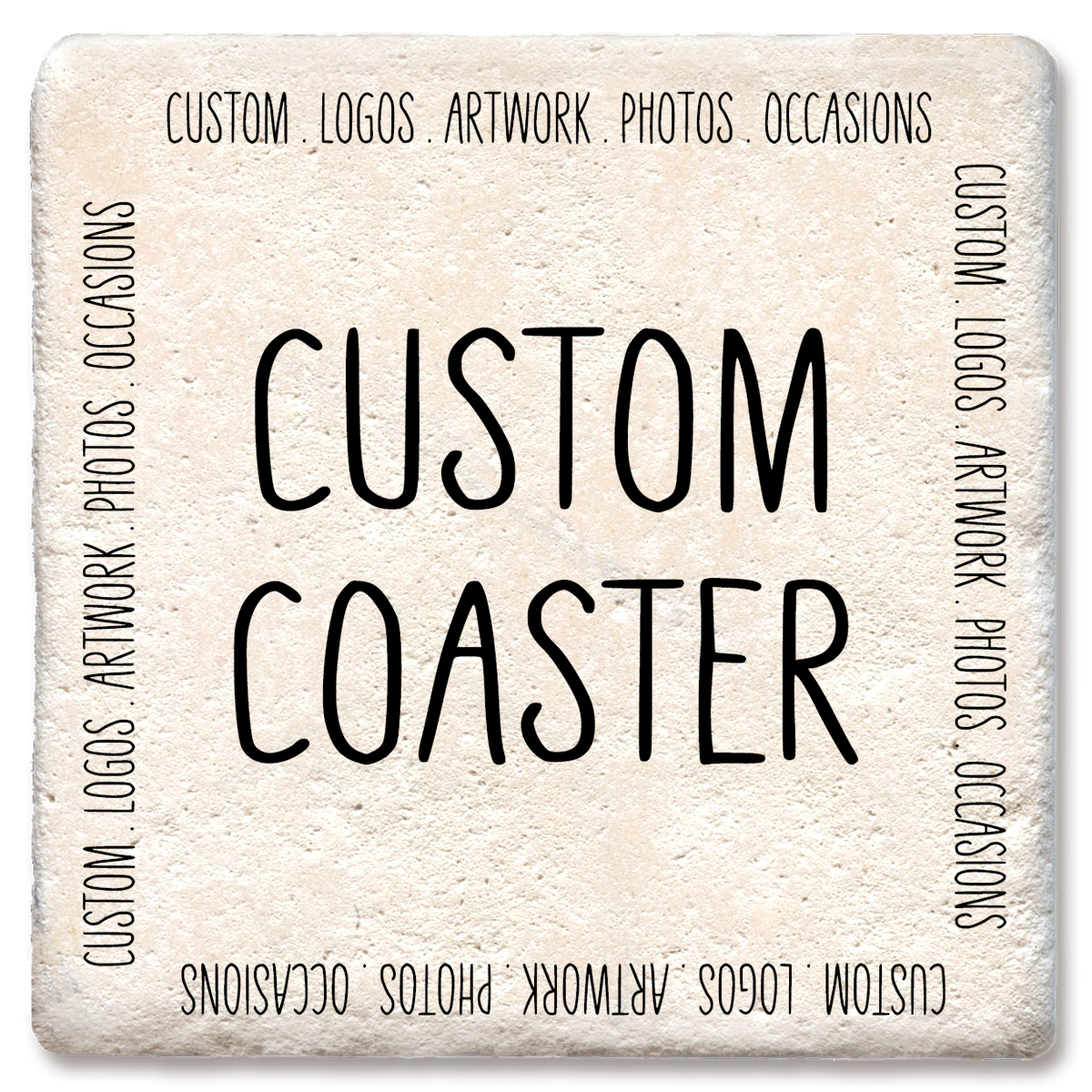 Custom Coaster Create Your Own: Ceramic