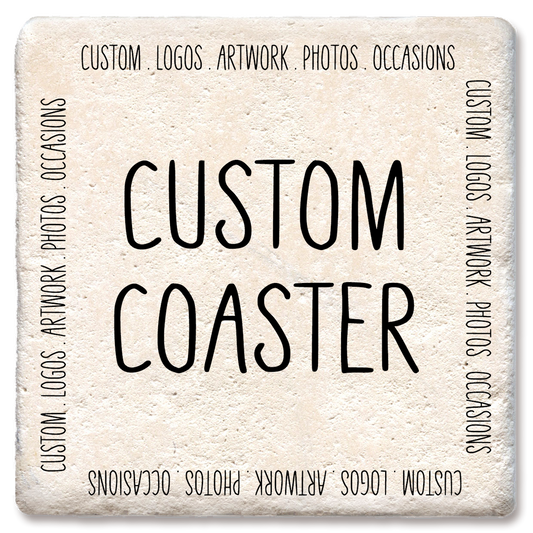 Custom Coaster Create Your Own: Ceramic