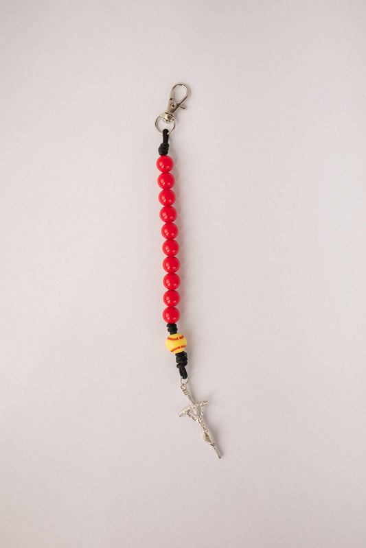 Sports Keychain: Bright Red / Volleyball