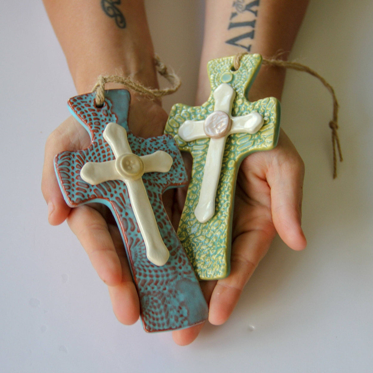 Prodigal Pottery Trinity Cross: Tidal Pool