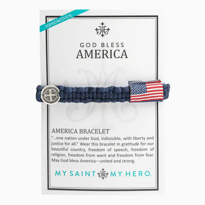 God Bless America Blessing Bracelet