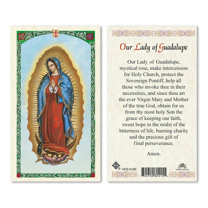 Laminated Prayer Card: Miraculous Medal