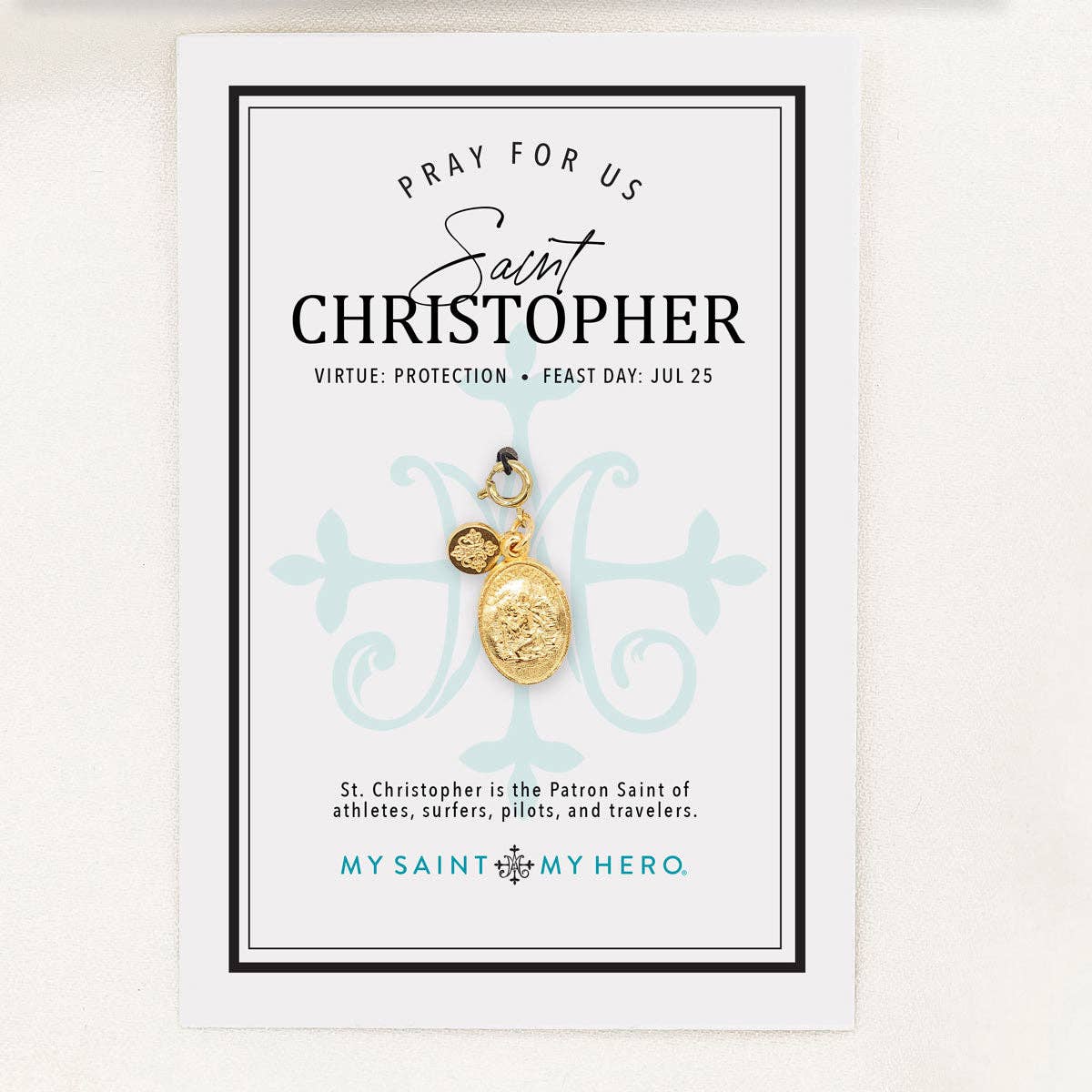 St. Christopher Medal: Silver