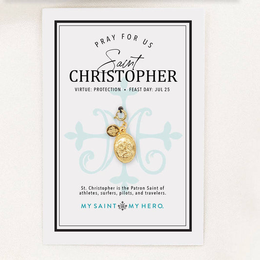 St. Christopher Medal: Gold