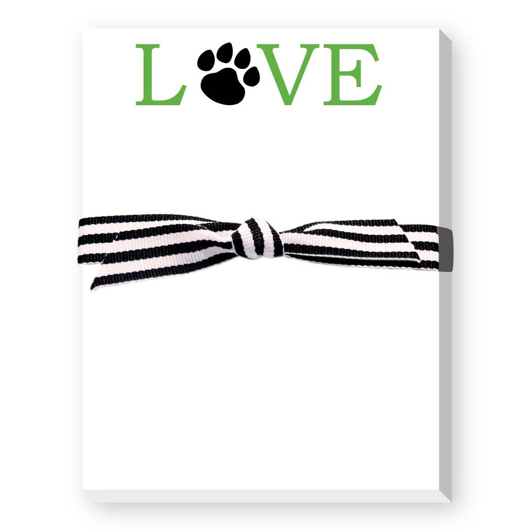 Love With Paw Notepad