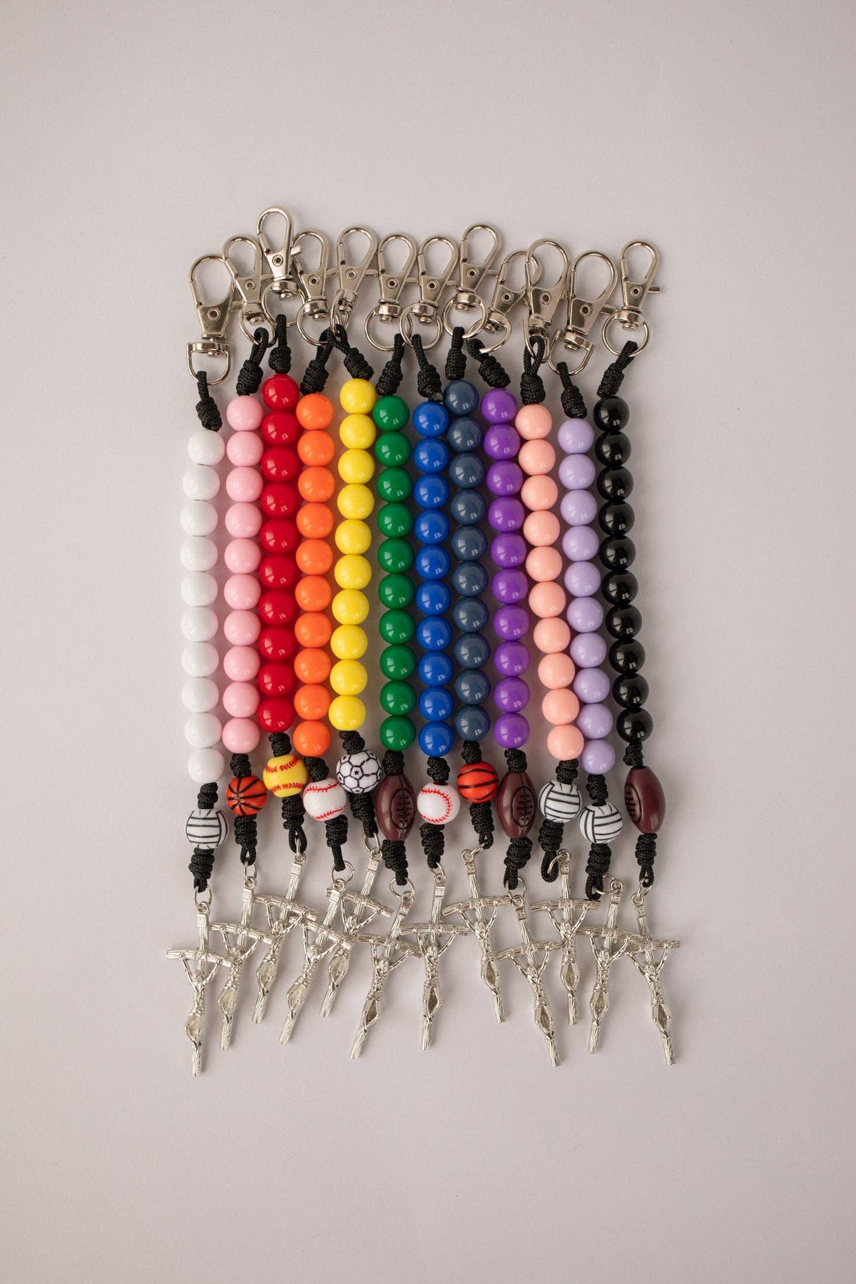 Sports Keychain: Yellow / Tennis