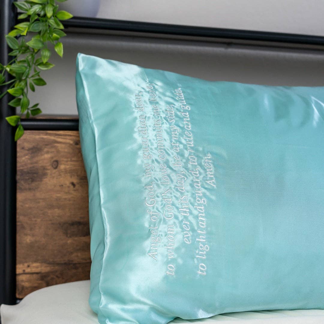 Guardian Angel Satin Pillowcase: Standard