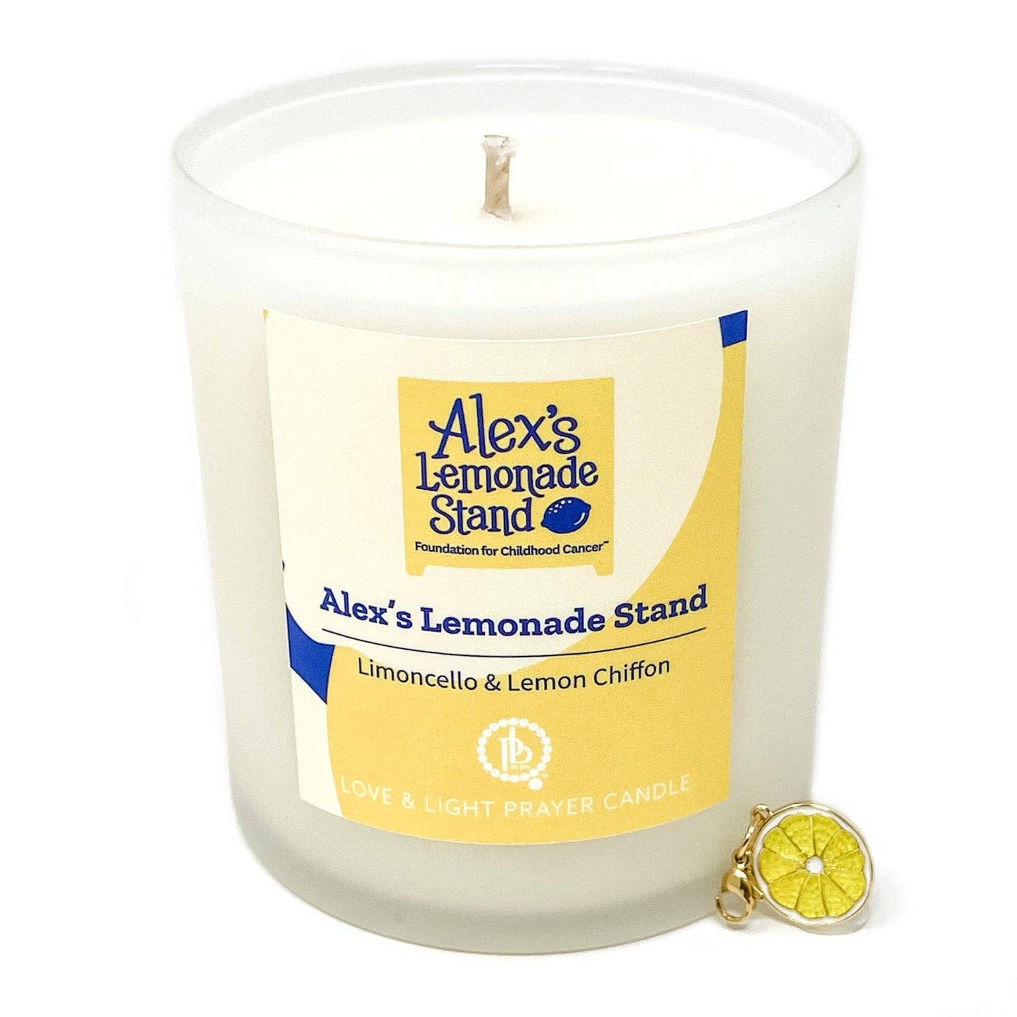 Alex's Lemonade Stand Pediatric Cancer Awareness Candle: Limoncello & Lemon Chiffon