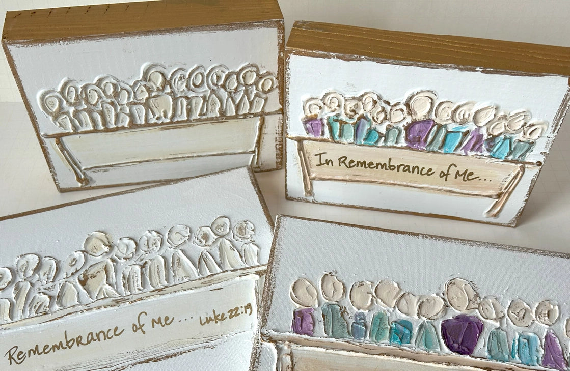 In Remembrance of Me | Lord's Supper | Eucharist | Communion (Multi Colored)