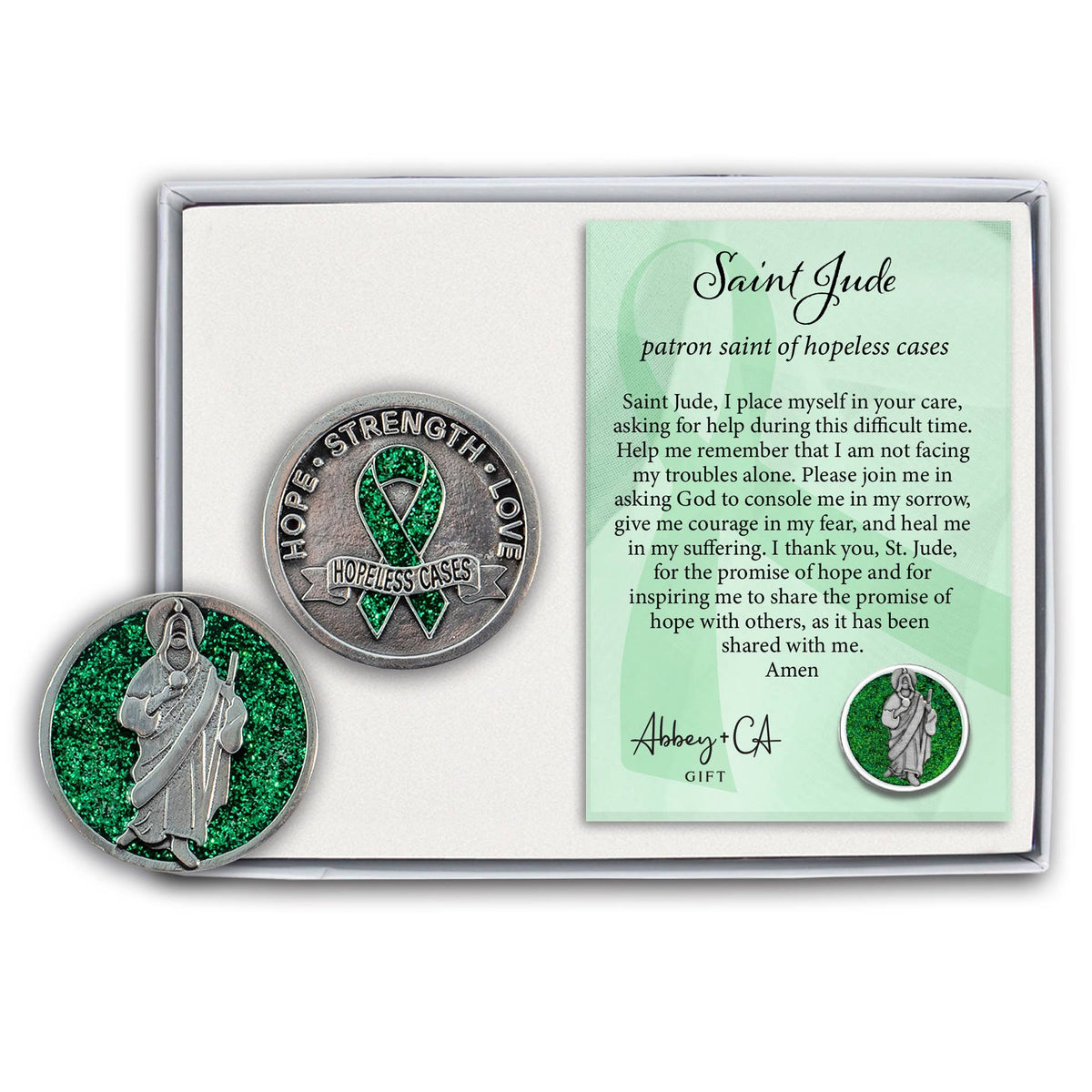 Hope Strength Love Patron Saint Tokens: St. Pauline