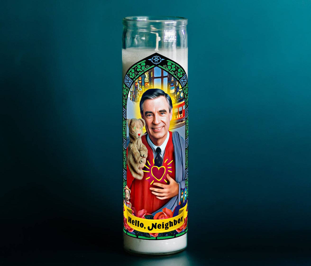 Patron Saint of Kindness - Mr. Rogers: Red