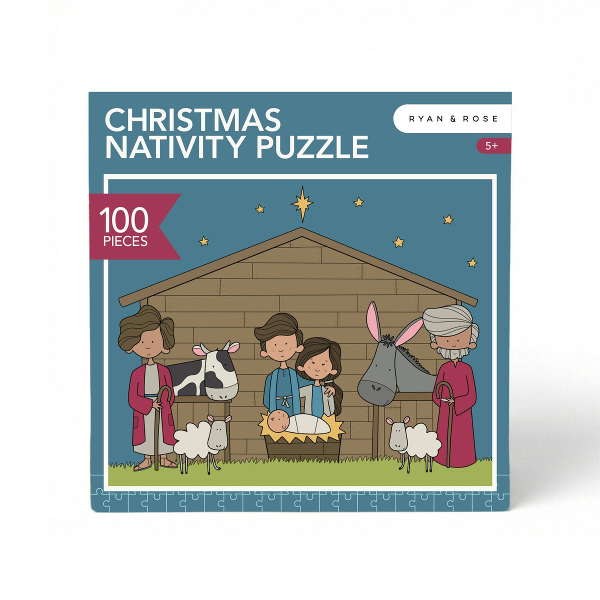 Bible Story Puzzles: Christmas Nativity