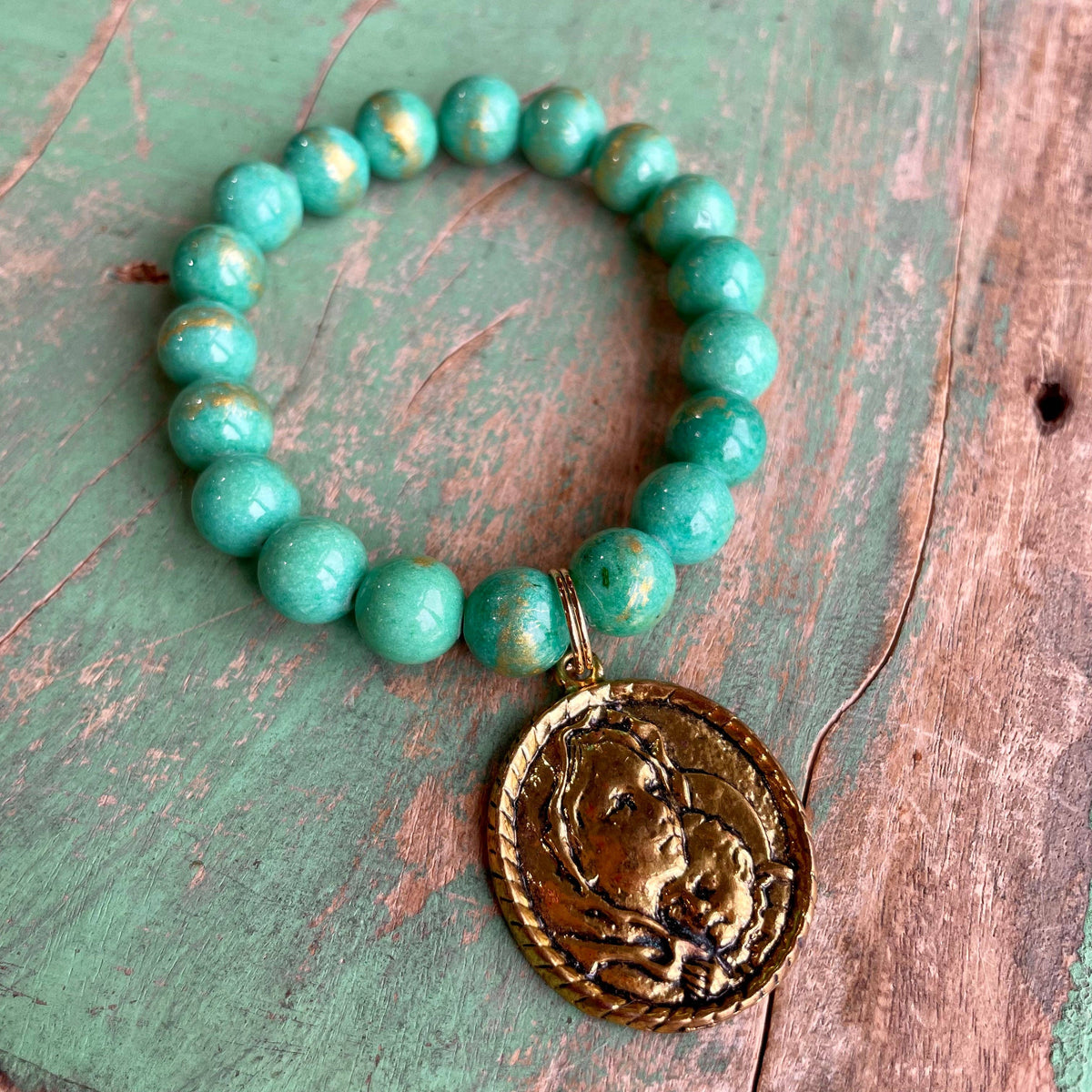 Mama’s Peace Bracelet: Turquoise