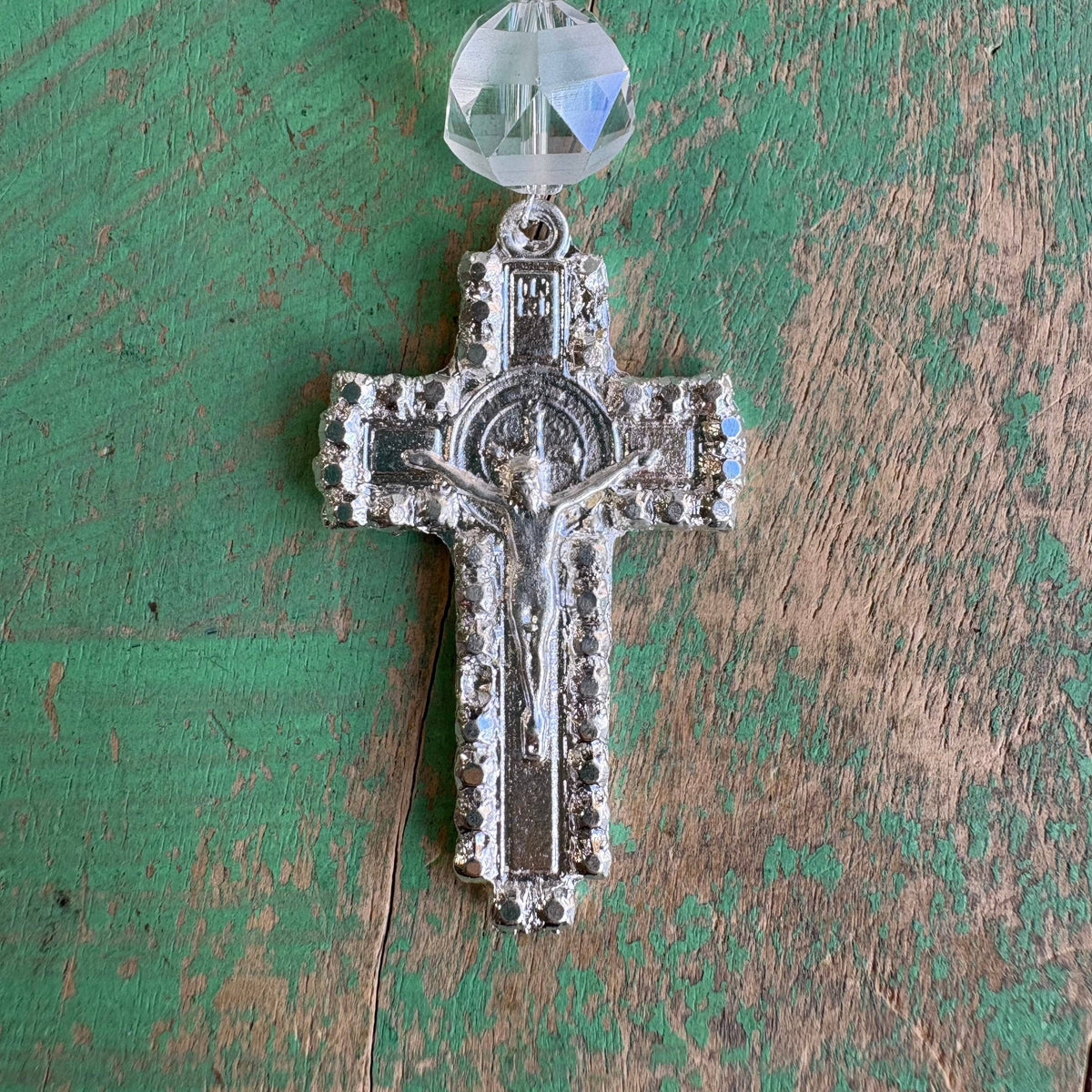 Crystal Car Decade Rosary: Holy Family or OLG