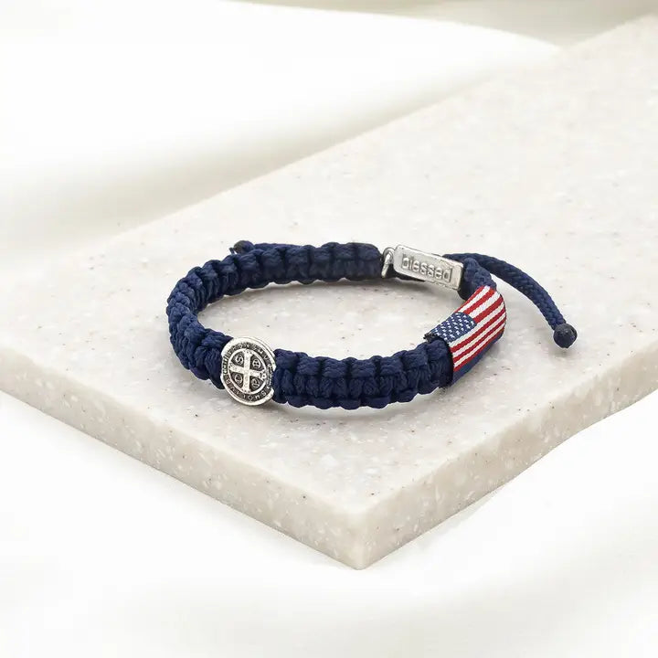 God Bless America Blessing Bracelet