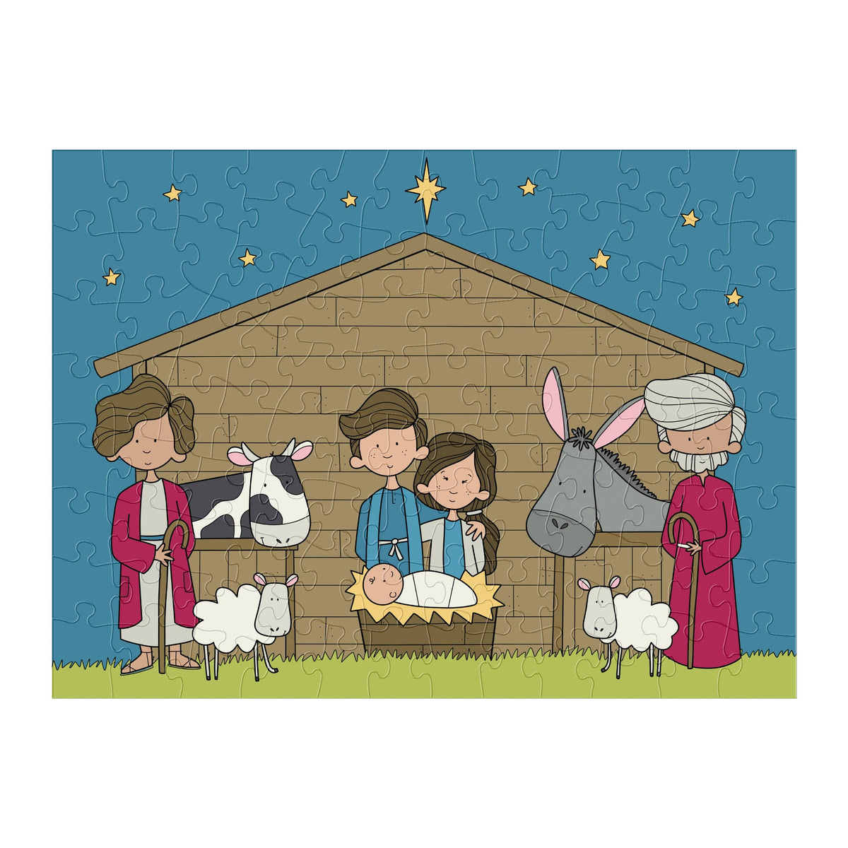 Bible Story Puzzles: Christmas Nativity