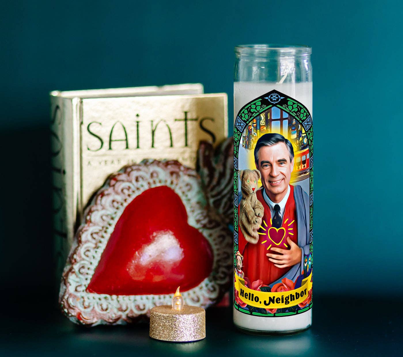 Patron Saint of Kindness - Mr. Rogers: Red