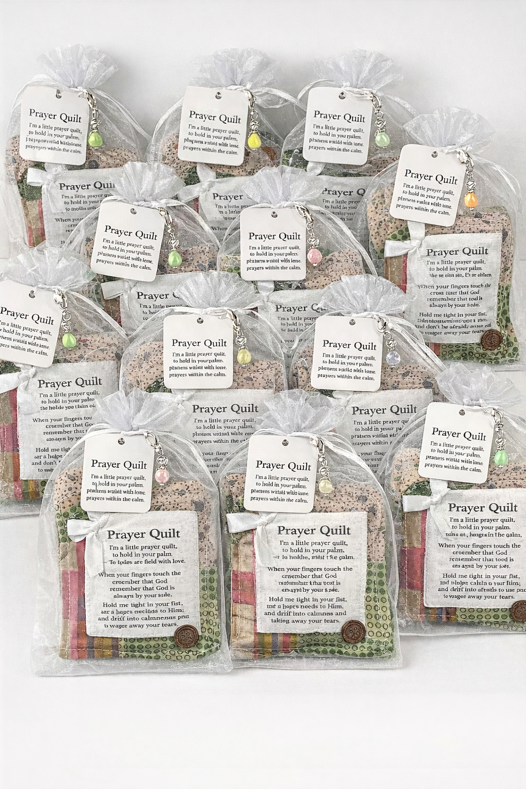 Mini Prayer Quilts – Heart or Square