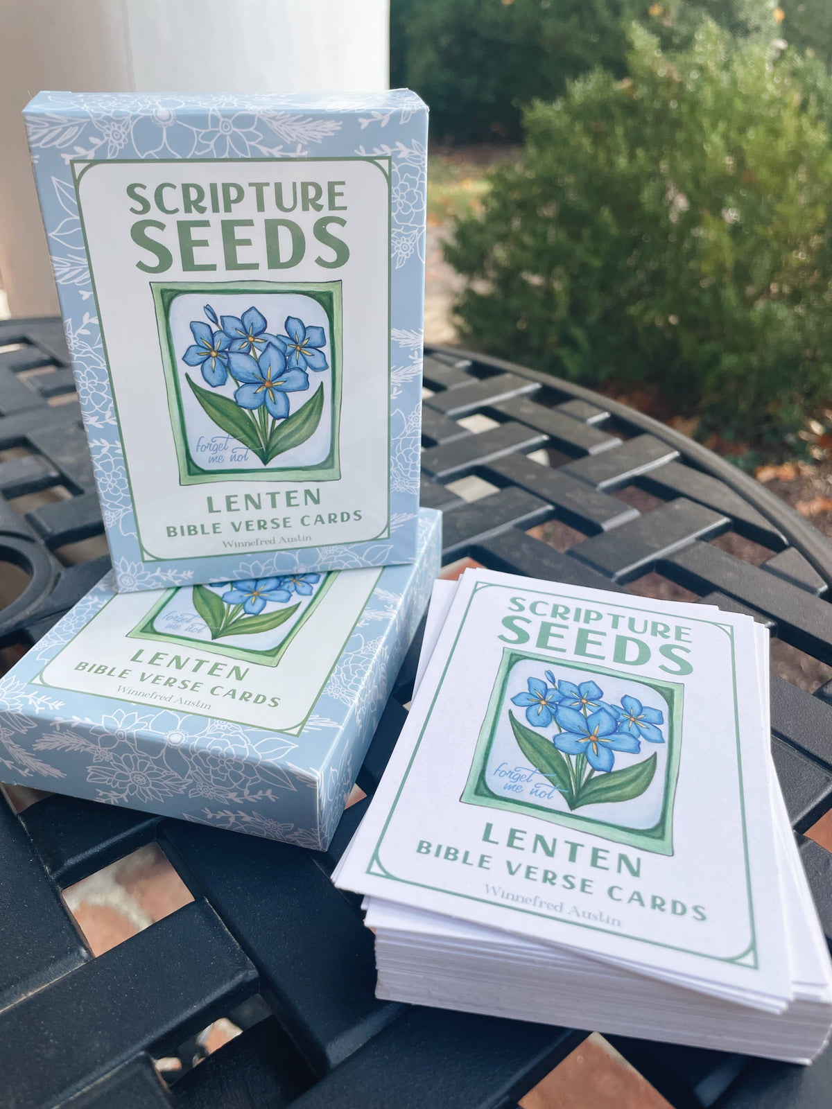 Scripture Seeds | Lenten Bible Verse Card Set
