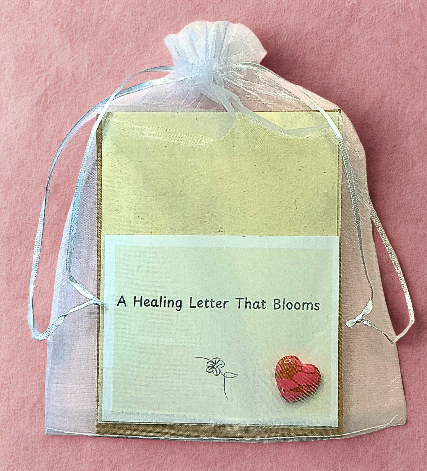 Healing Letter That Blooms – Plantable Comfort Gift Kit