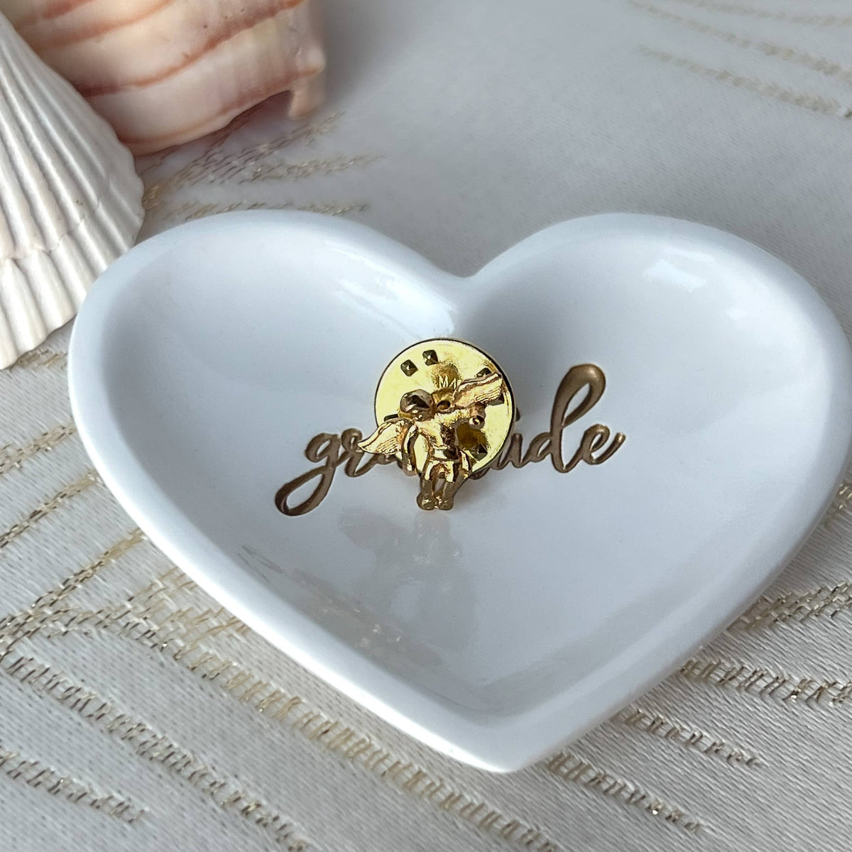 Angel on My Shoulder Lapel Pin