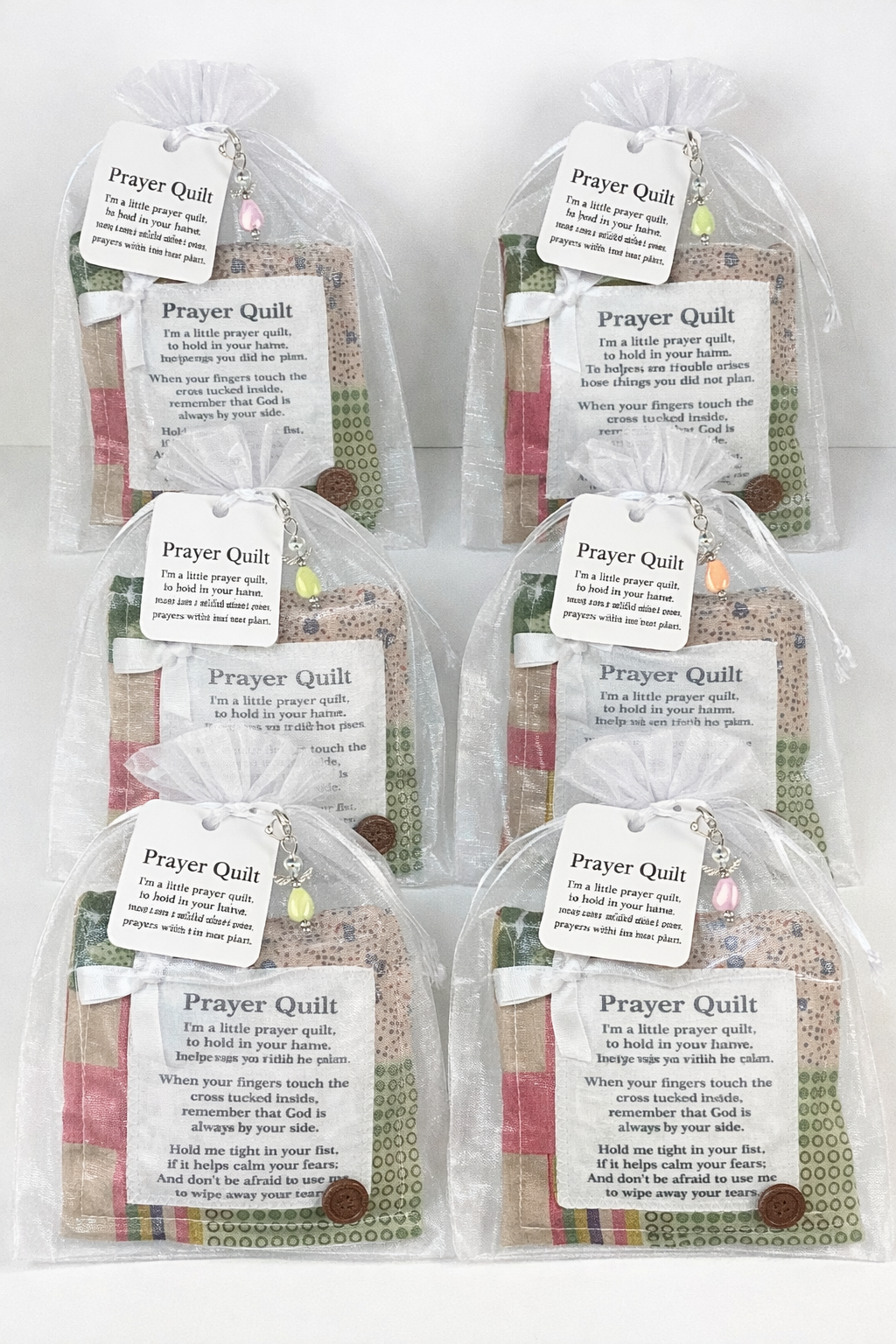 Mini Prayer Quilts – Heart or Square