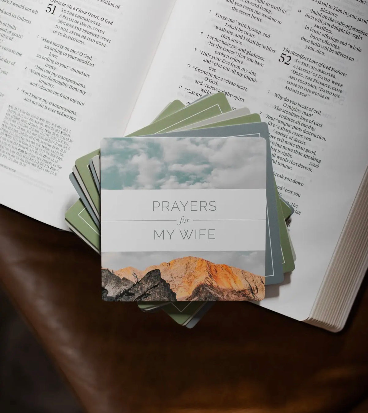 Prayers For My Wife Verse Card Set