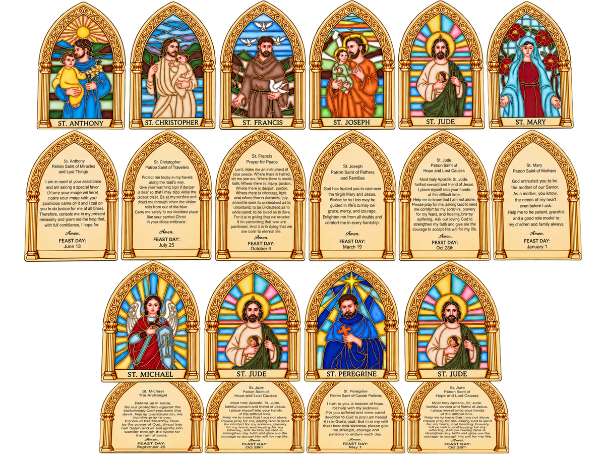 Saint Prayer Cards