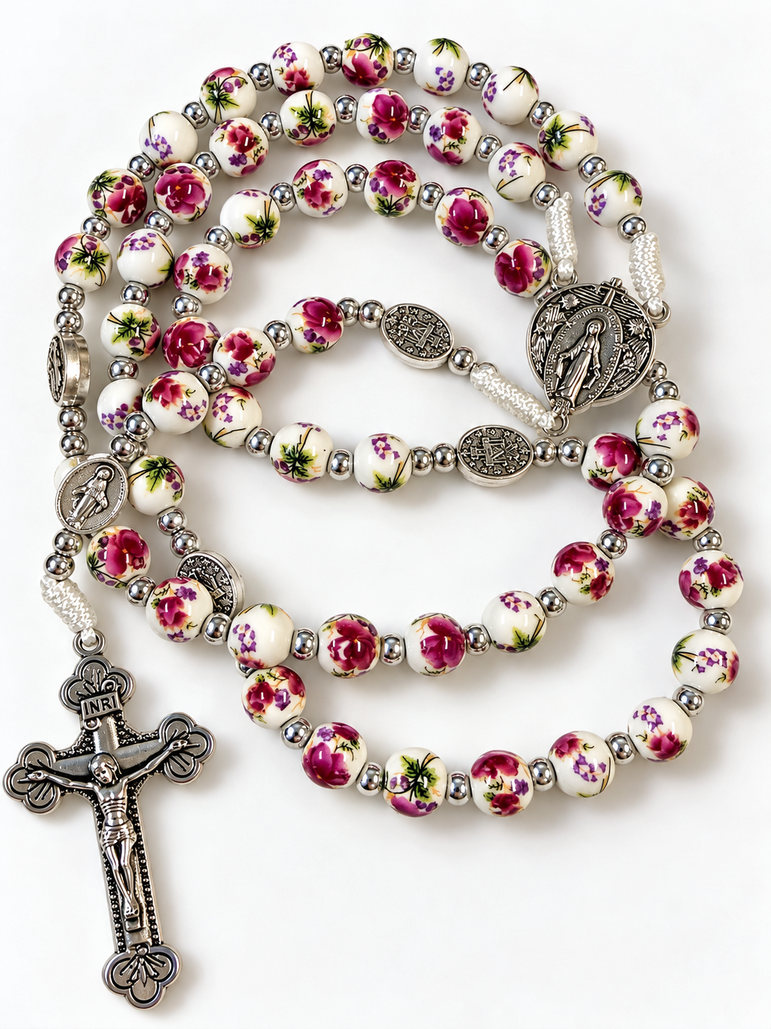 Mary's Garden Floral Rosary