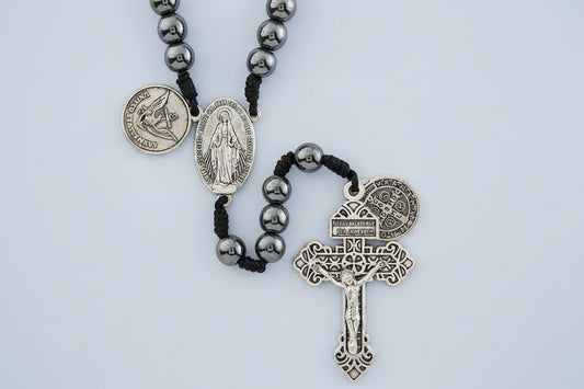 Navy Paracord Rosary
