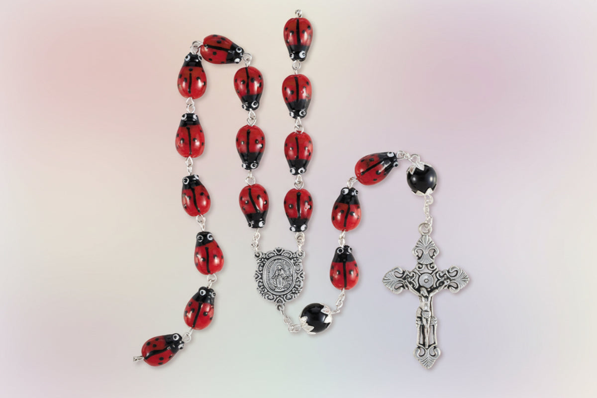 Ladybug Rosary