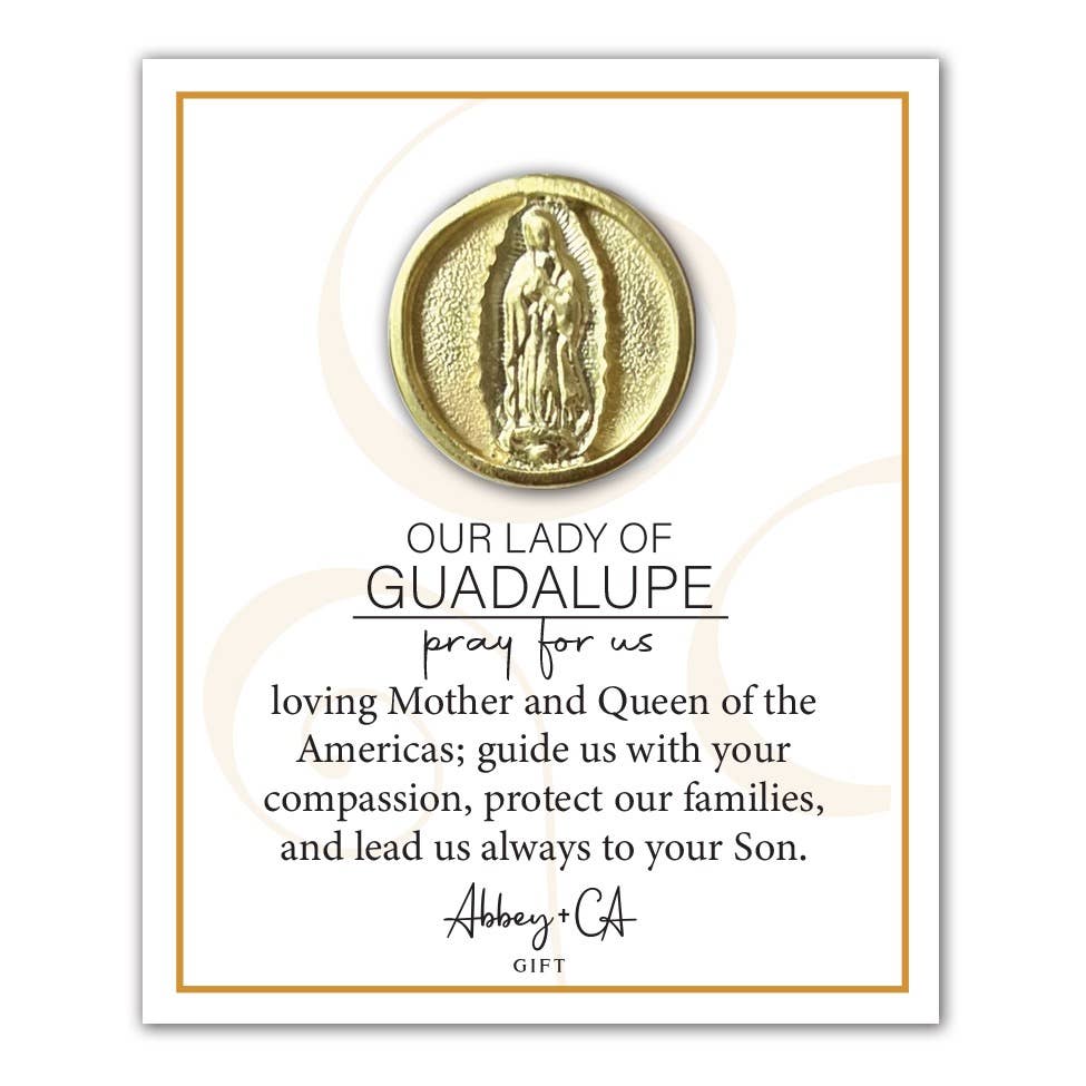 Saints Lapel Pins (Our Lady of the Miraculous Medal, Our Lady of Guadalupe, St Peregrine, St Patrick, St Michael, St Jude, St Christopher, St Anthony)